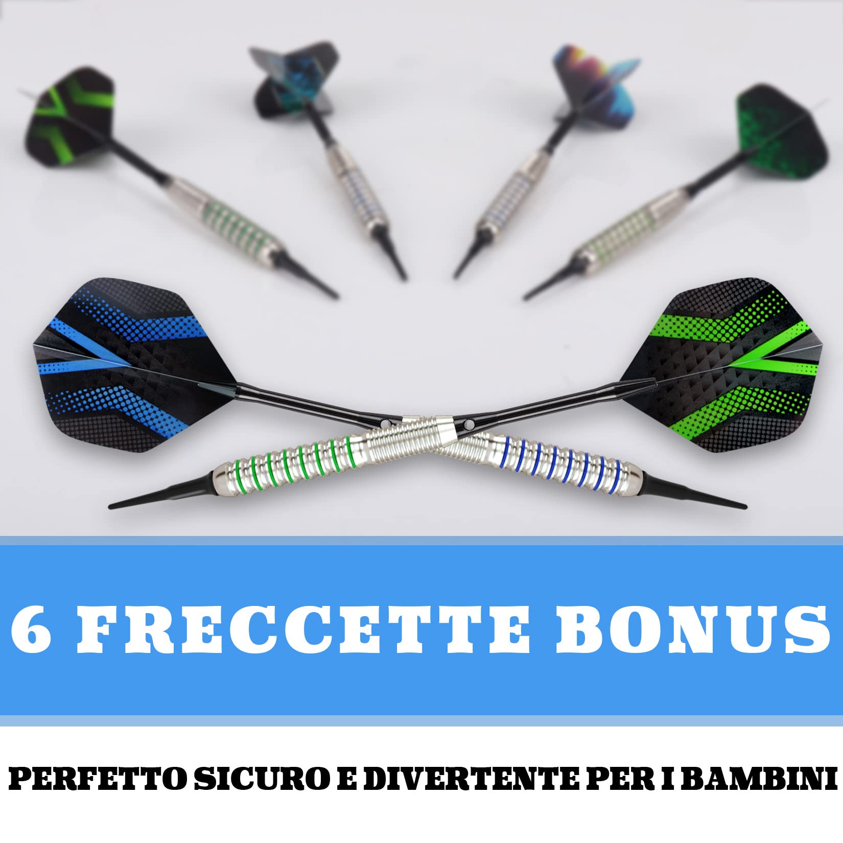 Custodia Rigida Per Freccette Da 12 - Per Punte In Acciaio O Morbide, Tasche Interne Incluse - Foto 6