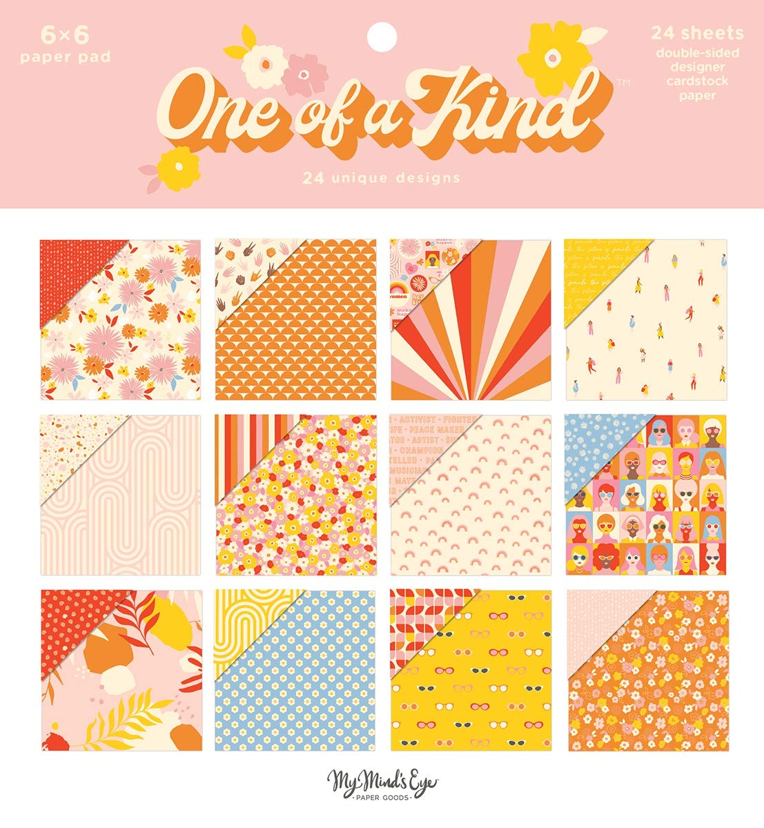 ONE of A Kind Paper 6X6 PAD