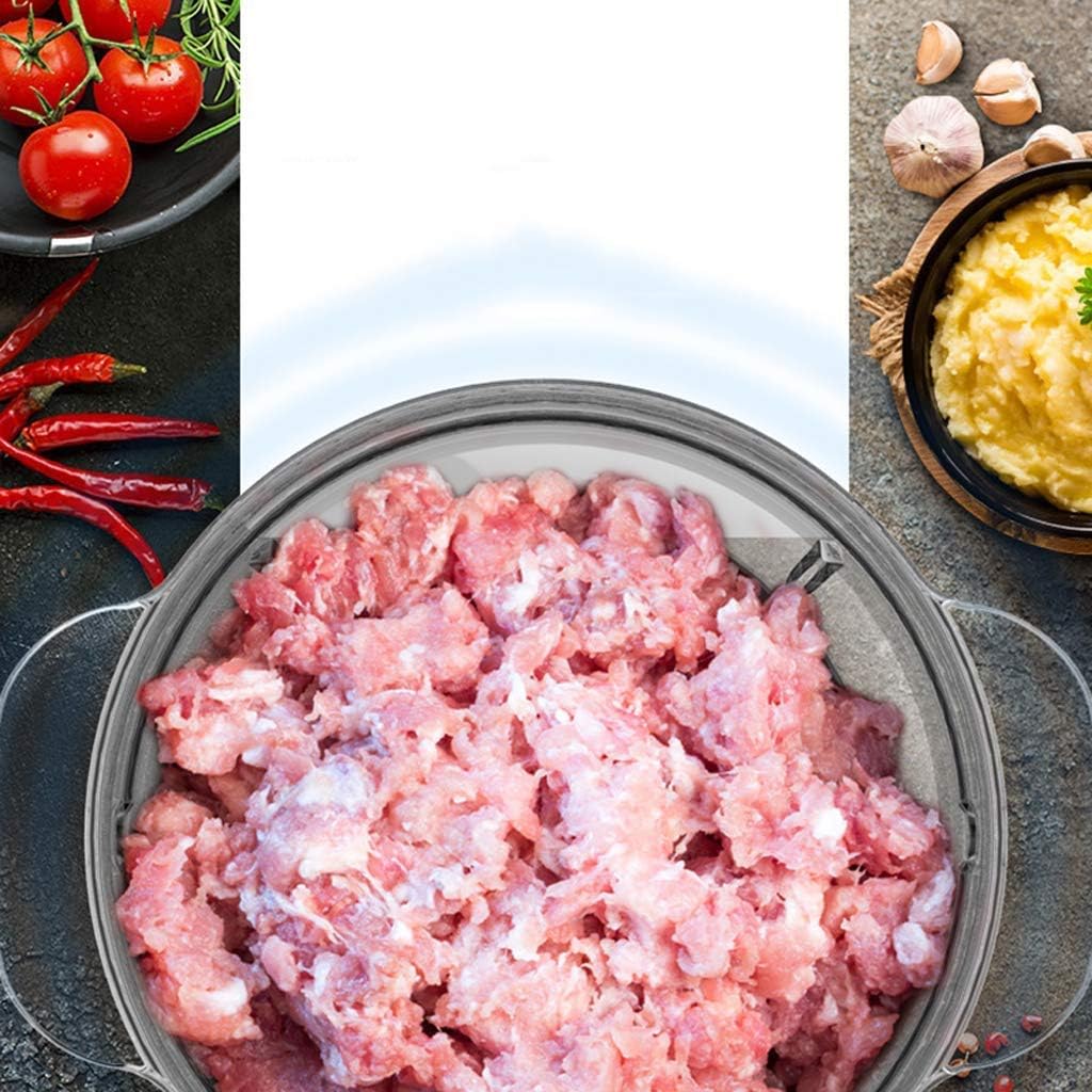 Electric Meat Grinder-Electric Mini Food Chopper Food Processor Meat Grinder,Stainless Steel Kitchen Mincer for Meat, Vegetables, Fruits,Baby Food