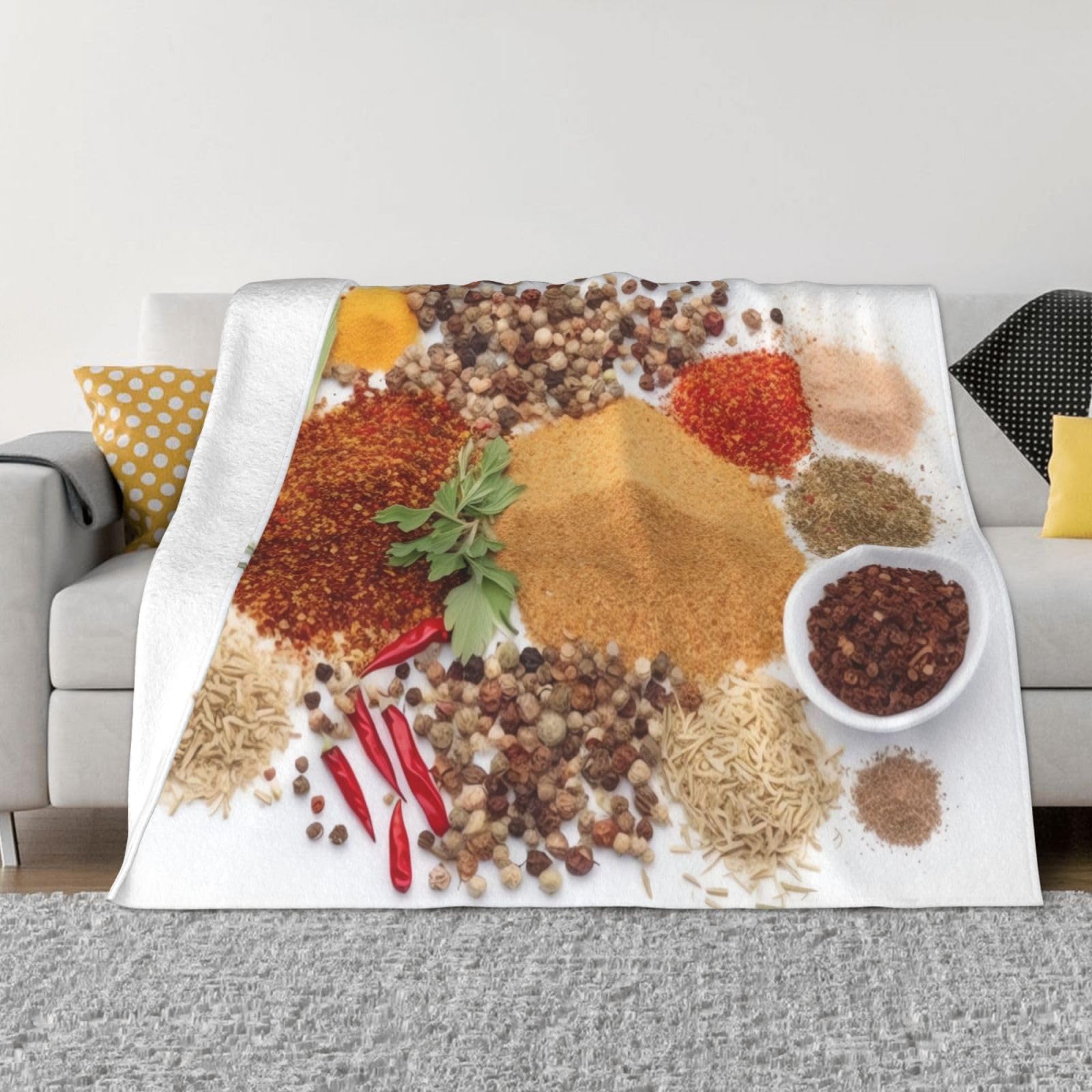 Couverture polaire imprimée en flanelle, cadeau doux pour lit