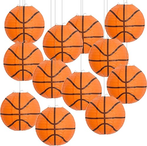 Miniatura 30 de BEISHIDA 10 Linternas de Papel Blancas Decorativas Chinas/Japonesas Colgantes Redondas de Papel Lámpara para Cumpleaños, Bodas, Navidad, Nupcial,