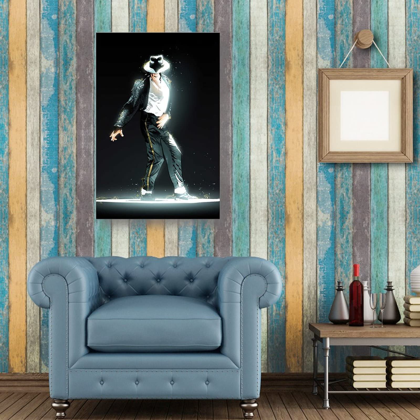 Amazon｜Michael Jackson マイケルジャクソン ポスター バスルーム