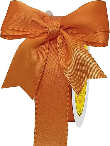 Miniatura 123 de Cinta de satén verde esmeralda de doble cara de 1-1/2 pulgadas x 50 yardas, cinta de poliéster verde esmeralda para envolver regalos, muy adecuada