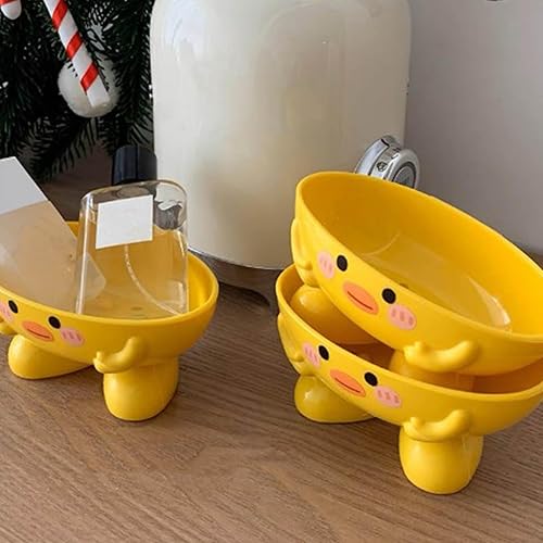 Miniatura 9 de Duck Box Kids Holder Shelf - Estante de dibujos animados lindo en caja de baño para póster