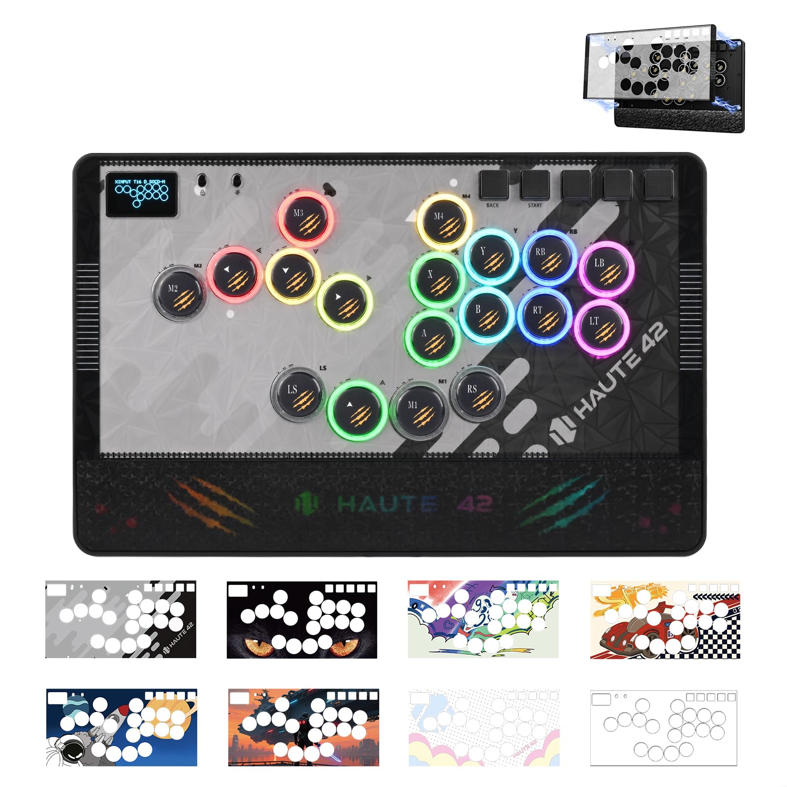 Amazon.com: Haute42 Leverless Controller Arcade Stick: Haute42 C