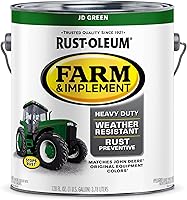 Vista 52 de Rust-Oleum Farm & Implement 280176 - Pintura esmaltada, galón, naranja (Allis Chalmers Orange)