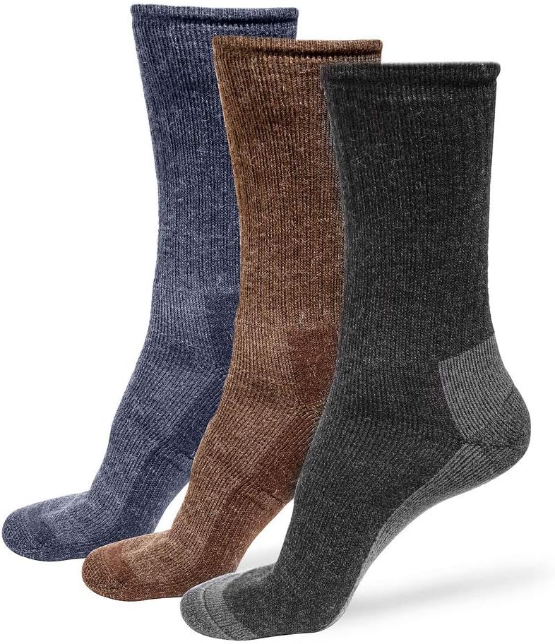 American MammothAlpaca Wool Socks for Men & Women Comfortable Casual Outdoors Hiking Boot & Dress Socks