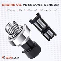 Vista 7 de Sensor de presión de aceite de motor compatible con Chevy Silverado 1500 2500 3500 2003-2008, Suburban, Yukon, Avalanche, Impala, Tahoe, GMC