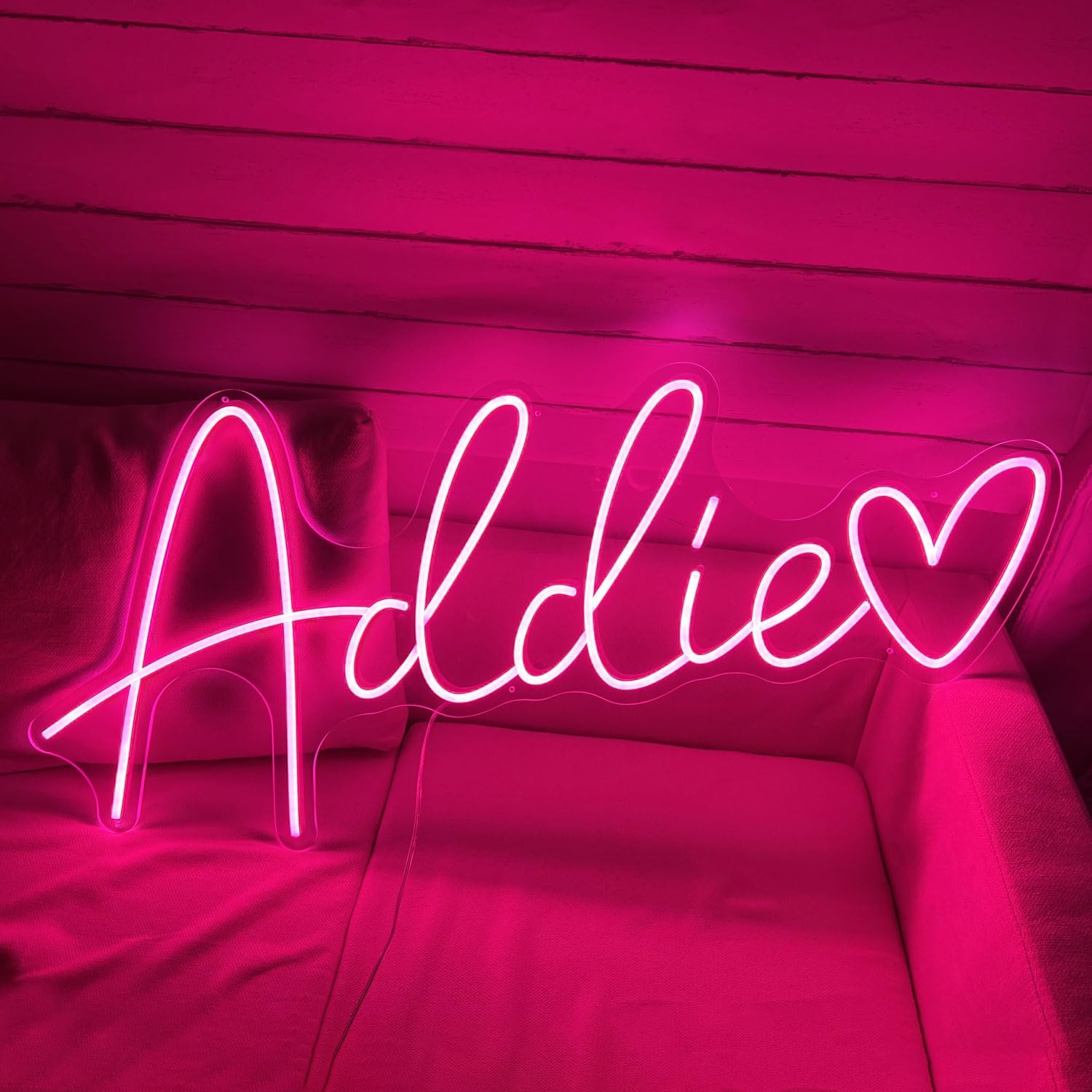 Custom Neon Sign for Wall Decor Personalized LED Neon Light Sign Customizable for Bedroom Wall Wedding Christmas Birthday Party Personalized Neon Sign Name Light Bar Game Rome Logo Christmas Decors