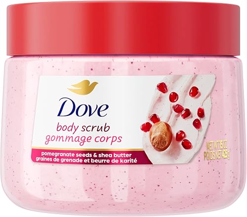 Dove Scrub Pomegranate & Shea Butter 15 Oz