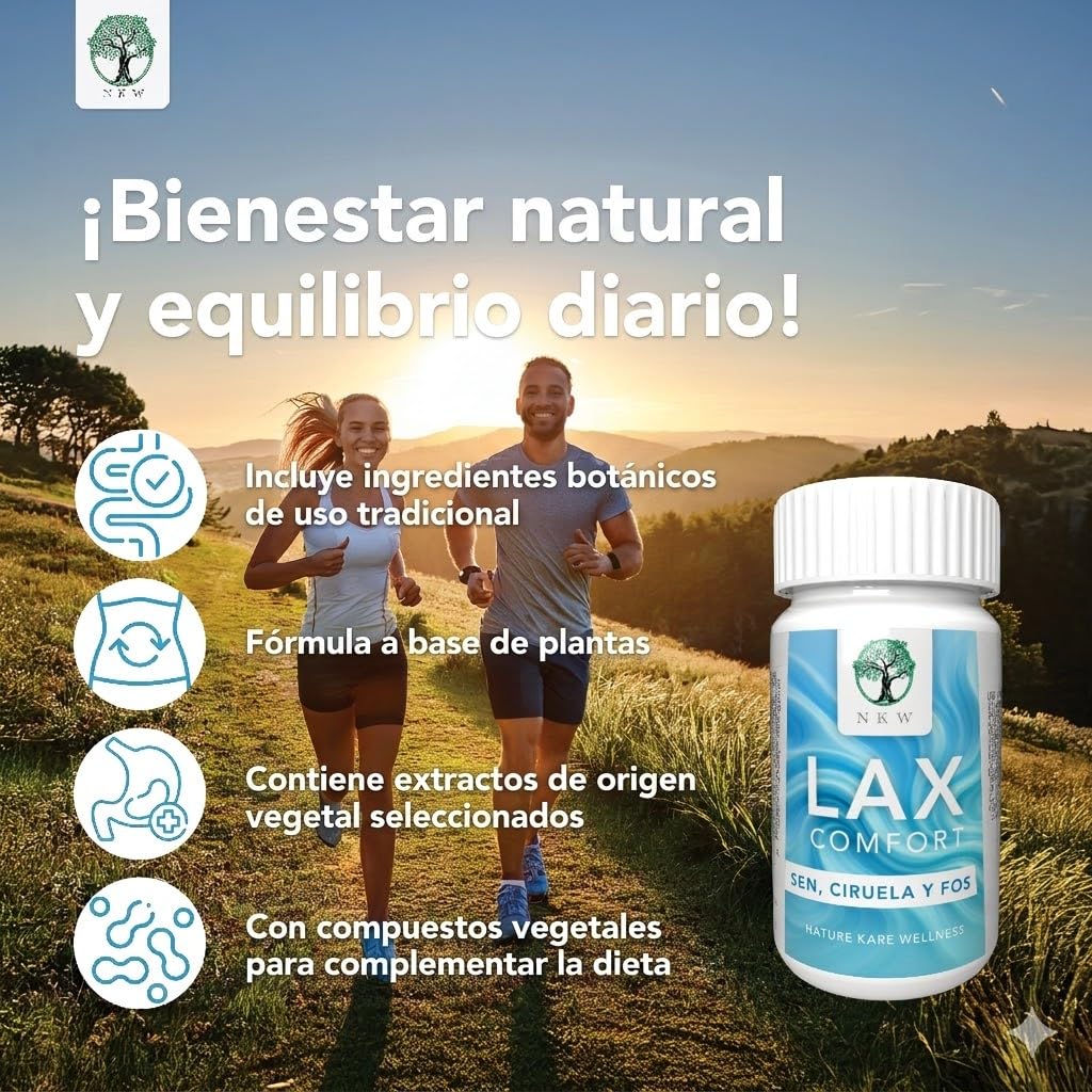 Psyllium Husk | Fibra Vegetal en Cápsulas | Plantago Ovata | Con FOS y Extractos Botánicos | Complemento Alimenticio para Uso Diario Adultos