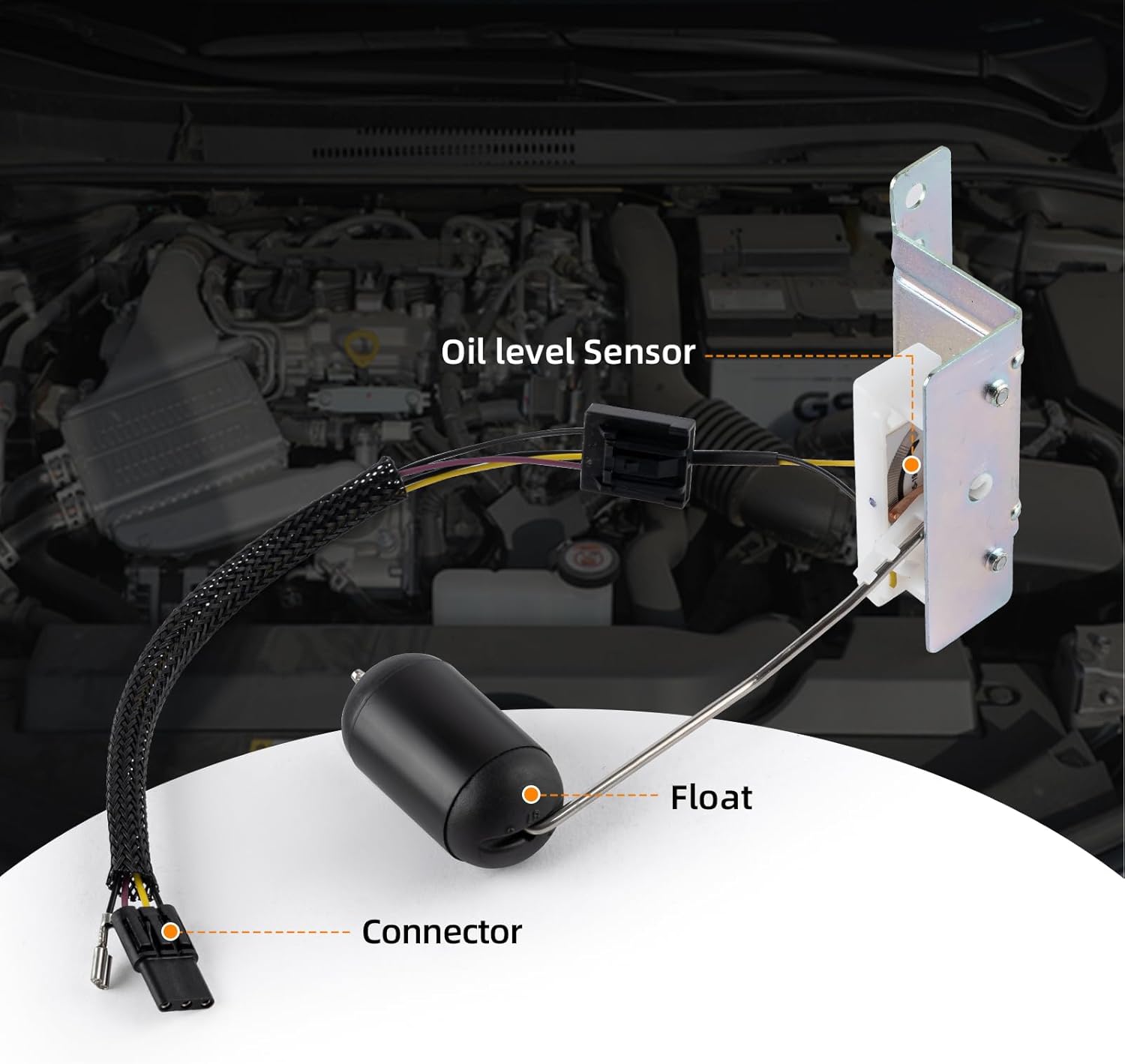 75071-02 Tank Fuel Level Sender And Sending Unit Fuel Compatible For Harley Davidson FLHTCUI FLHTCI FLTRI FLHTPI FLHT 2002-2005 Replaces 7507102