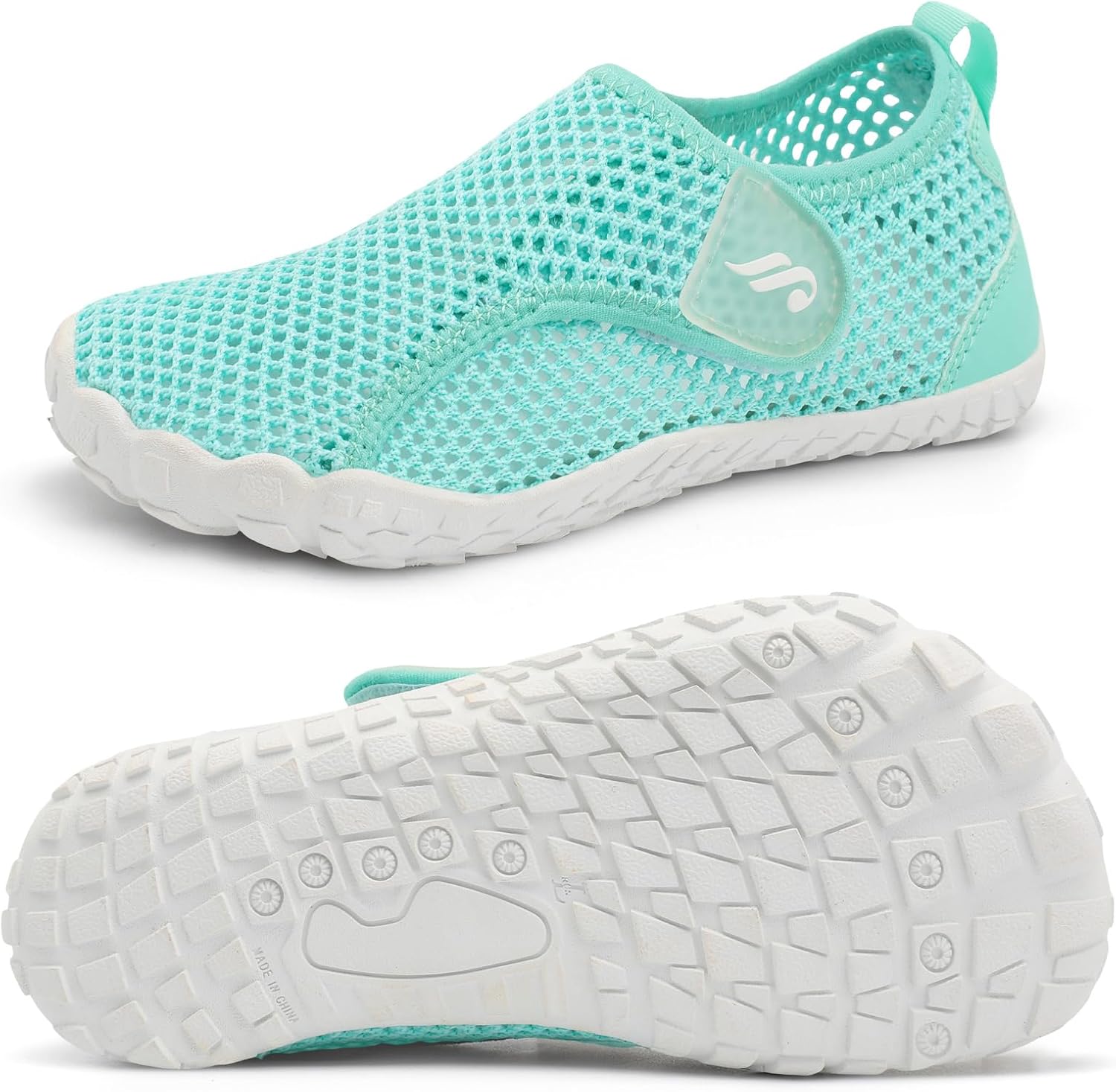 JIASUQI Kids Water Shoes for Boys Girls Barefoot Swim Beach Shoes Quick Dry Hiking Shoes Sneakers for Kids