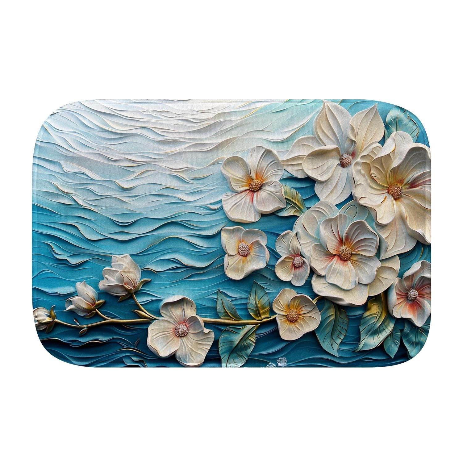 Tapis de bain design moderne pour une salle de bain accueillante