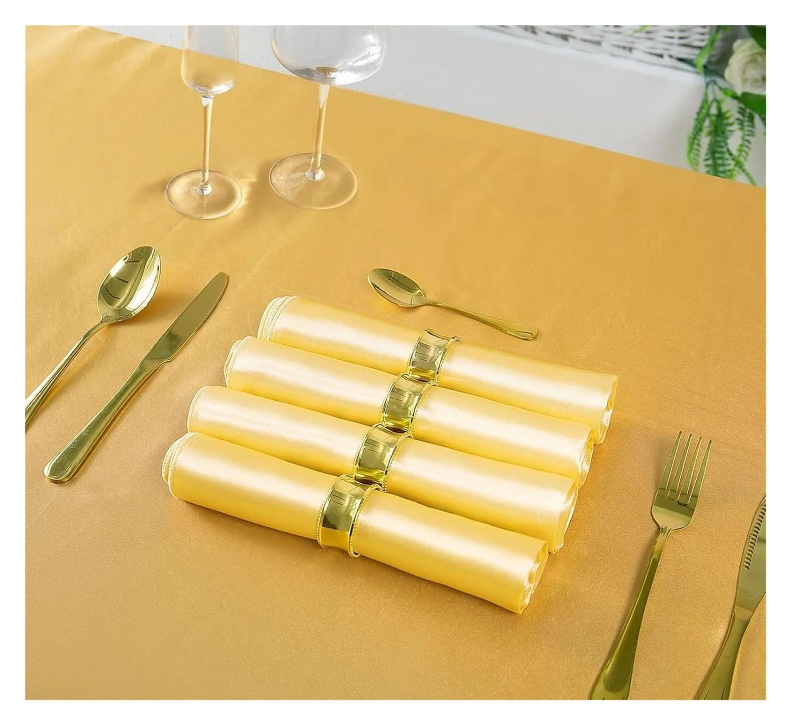 Servilletas de Tela de satén Sedoso, Servilletas de satén 10PC0 30x30cm, Suaves y sedosas, Reutilizables(100PC-wine Red)