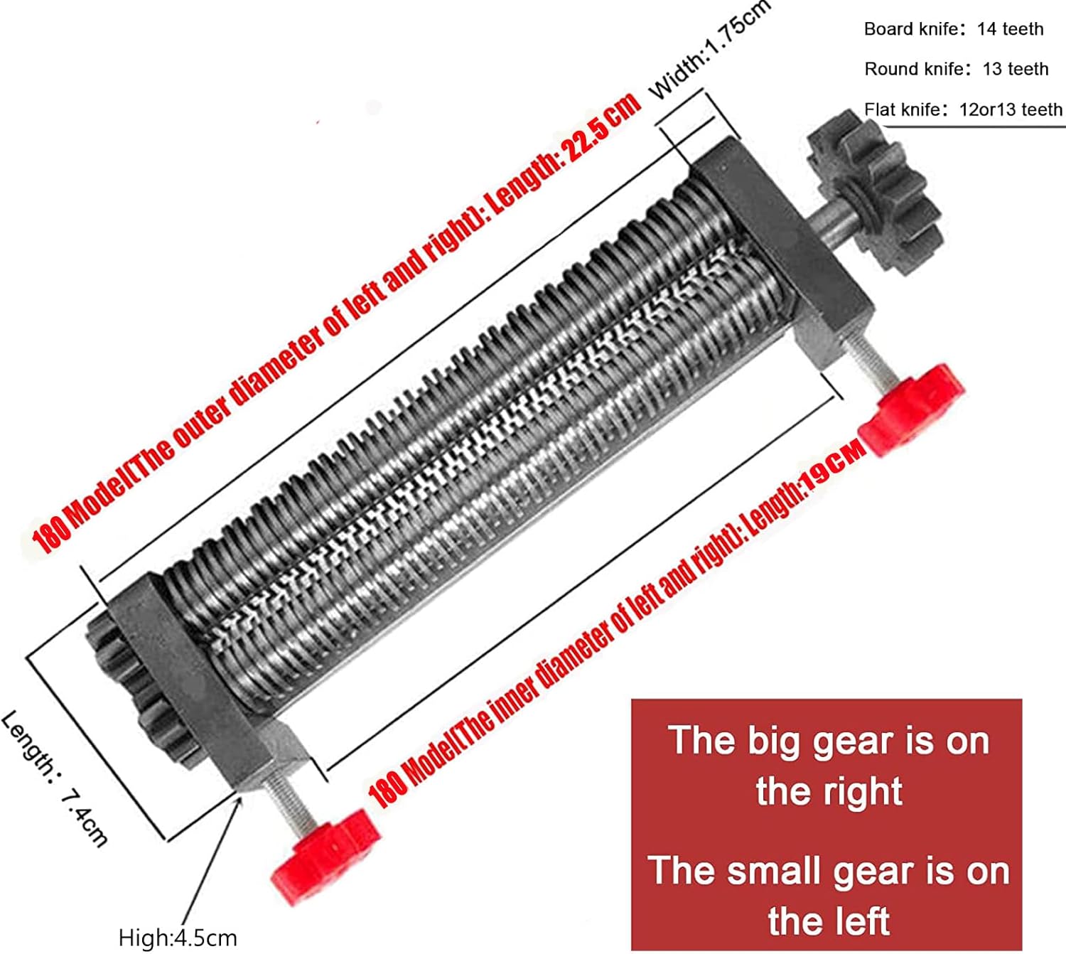 Noodle Cutter 2.5mm Round Cutter for for 180 Model,110V Stainless Steel Electric Noodle Making Pasta Maker Noodle Machine Accessories(Just Include Round Cutter 2.5mm)