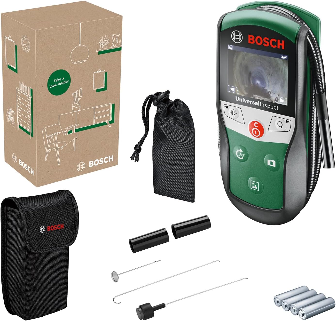 Bosch inspection camera UniversalInspect (Ø8mm endoscope camera for