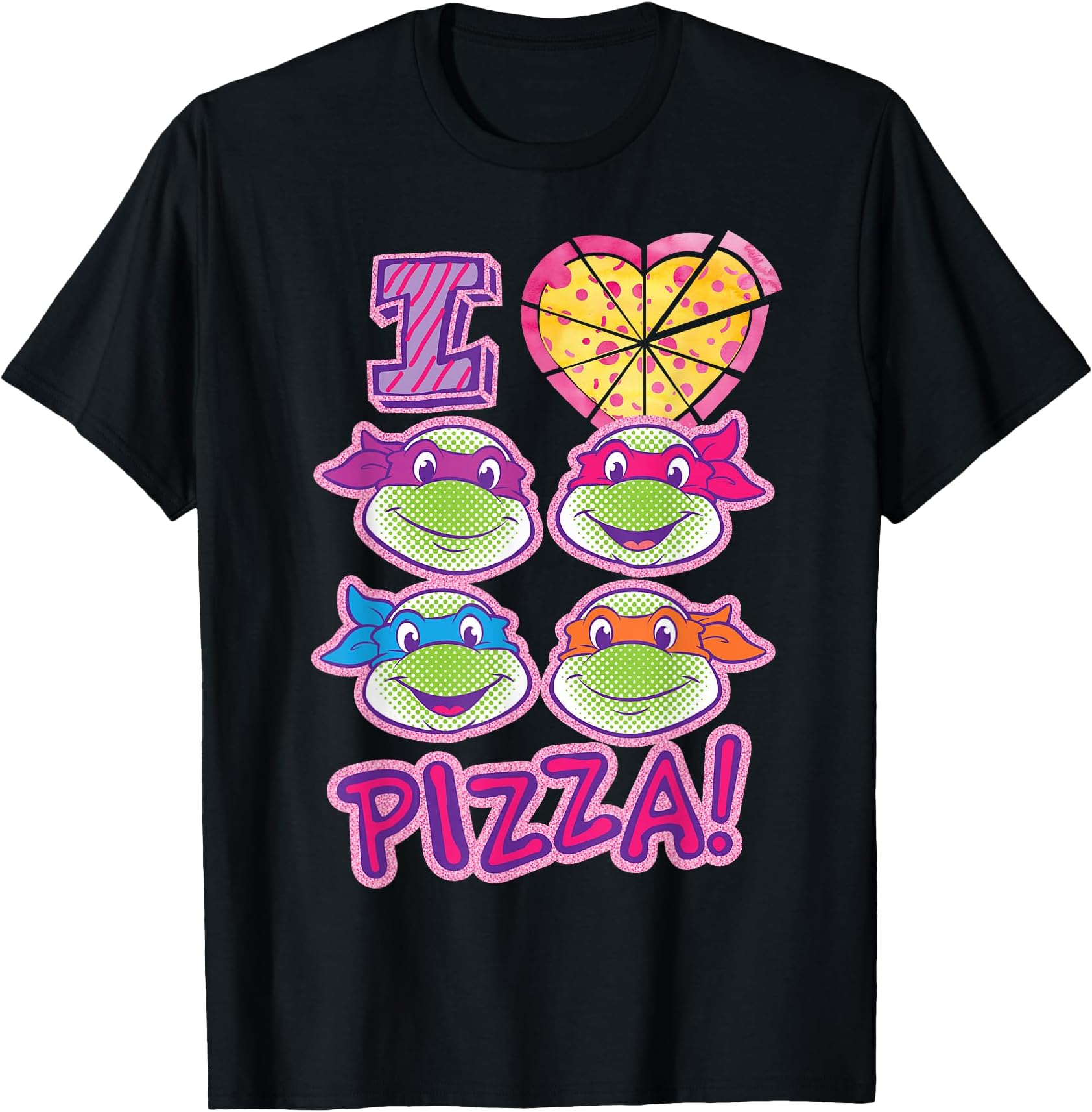 Teenage Mutant Ninja Turtles I Love Pizza T-Shirt T-Shirt