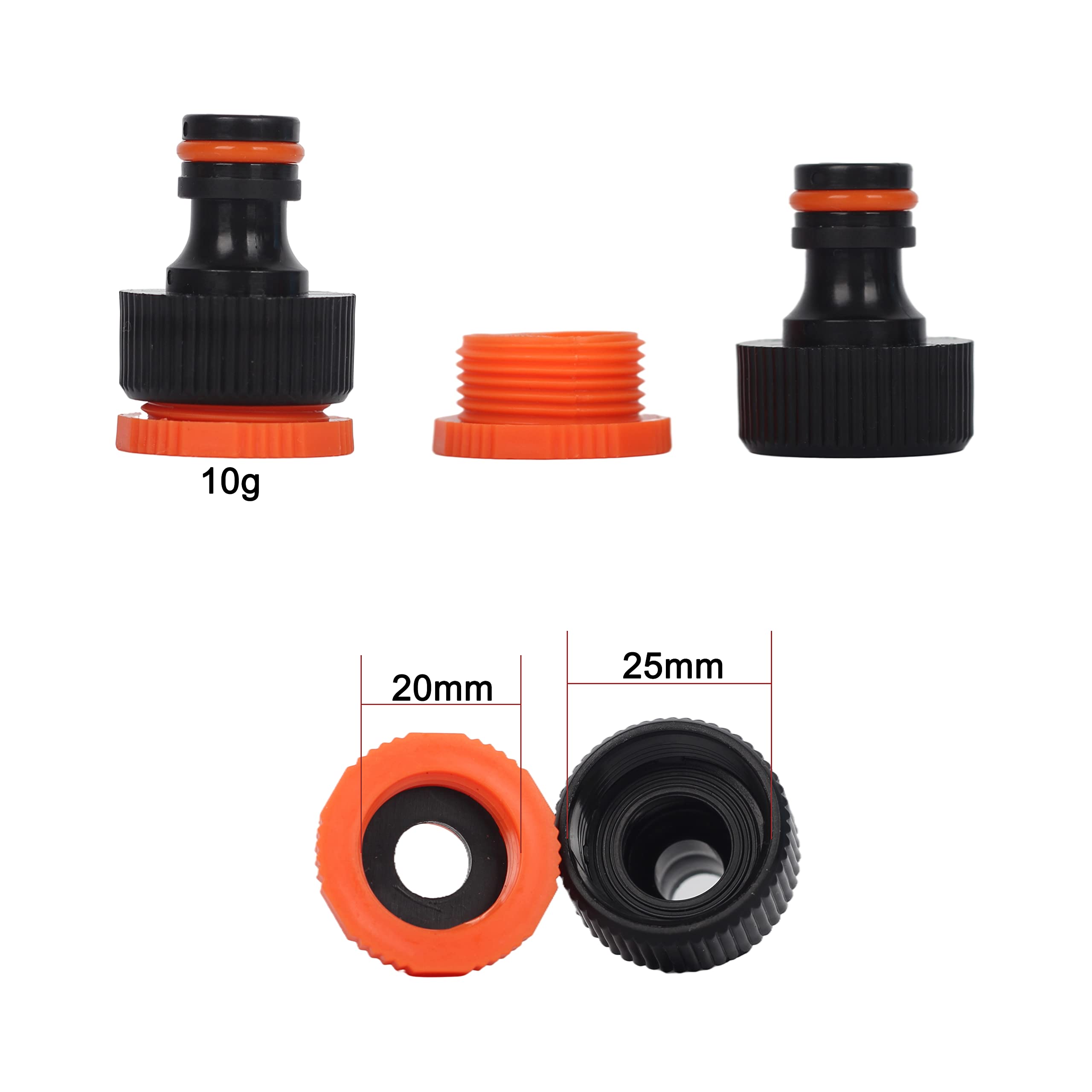 Raccord De Tuyau Raccord Femelle Pas 3/4'' Tuyau 20 Mm