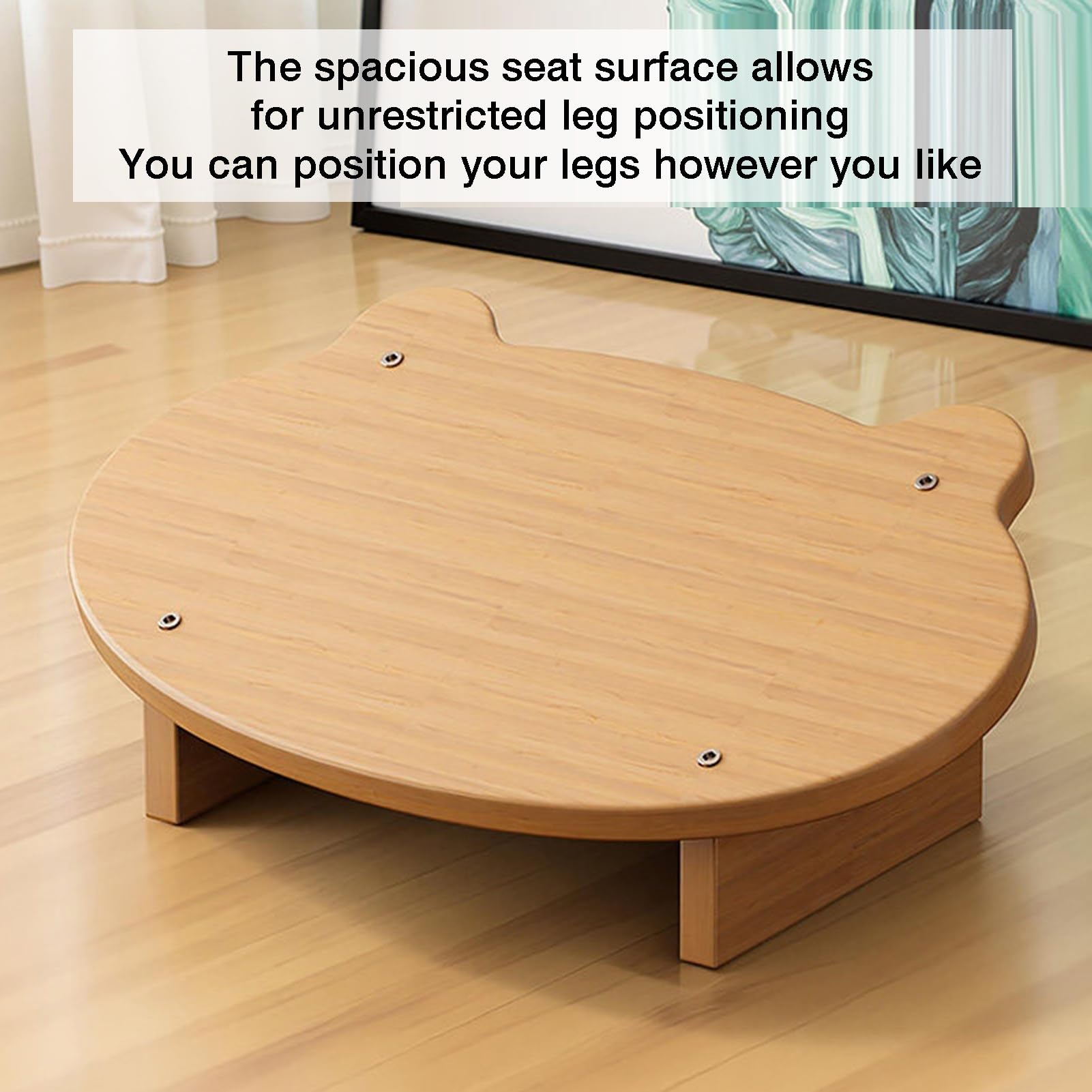 Reposapiés Ergonómico, De Madera Debajo Del Escritorio,Con Un Ángulo Inclinación 20°,Marco Capacidad Carga 150 Kg,para Mejorar La Postura Aliviar Fatiga Las Piernas(Black,50x30x13cm)