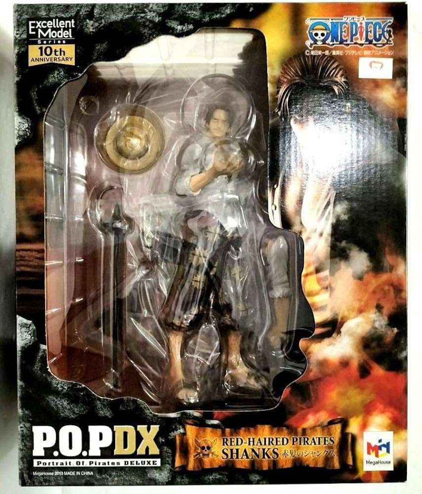 コミック・アニメ P.O.P DX RED-HAIRED PIRATES SHANKS Amazon.co.jp: One Piece Figure P.O.P DX Red Hair Shanks : Toys & Games