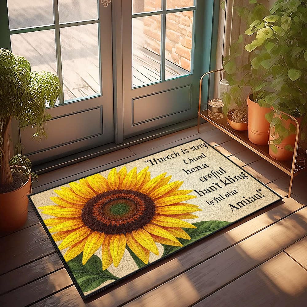 Tapis garçon antidérapant univers fantastique et énigme celte au format 65x90 cm