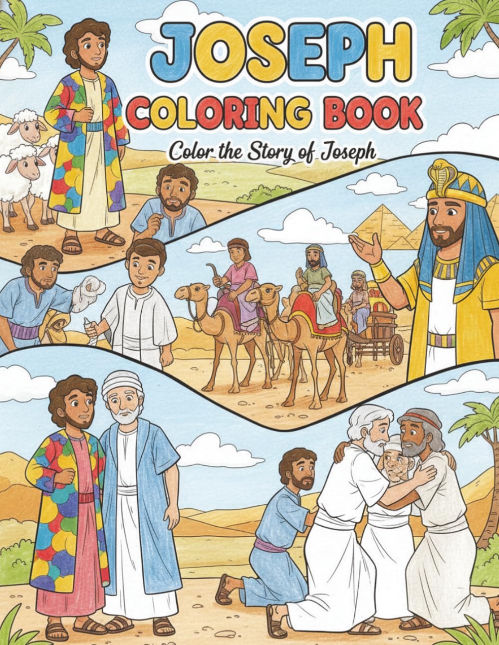 Joseph: Coloring Book - Color the Story of Joseph