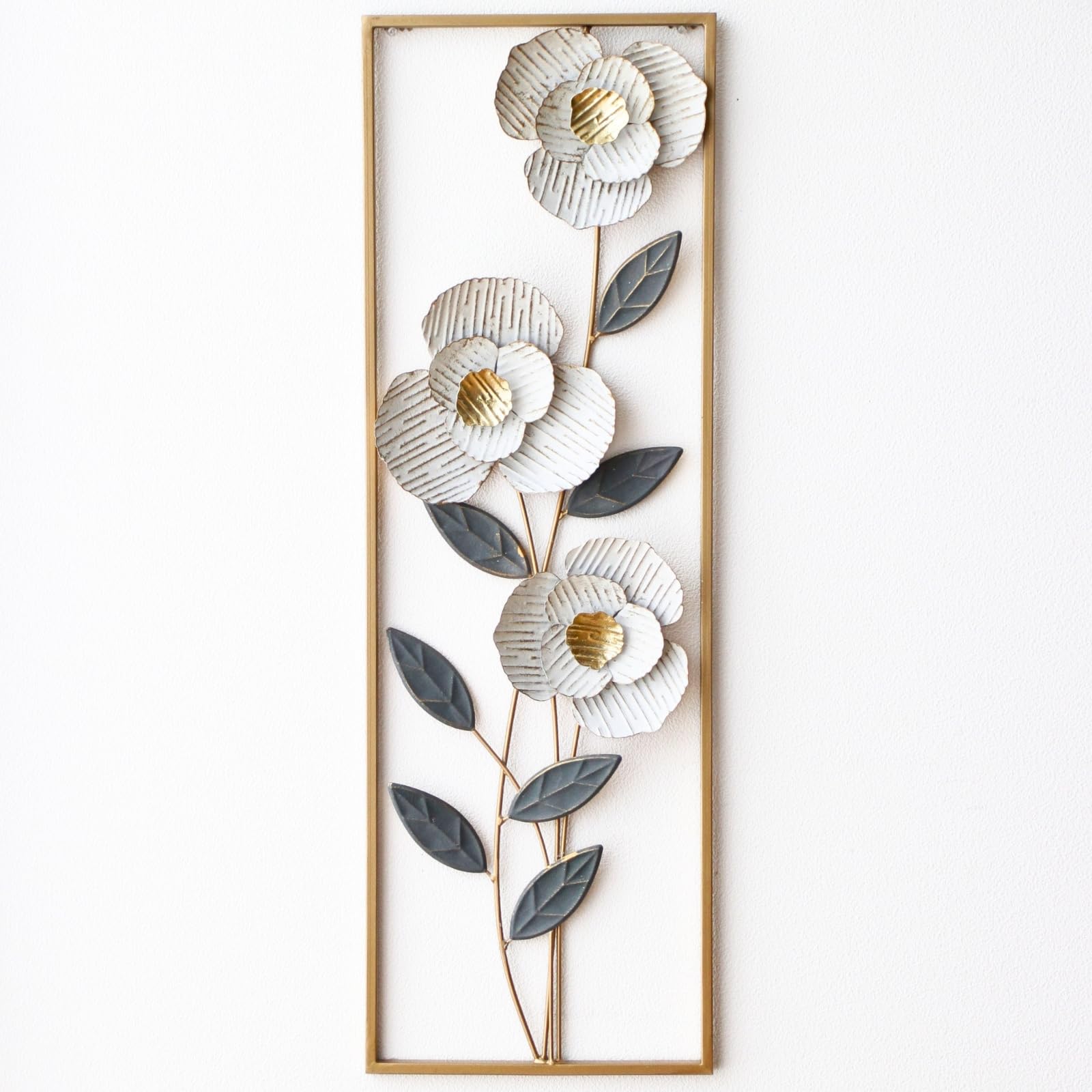 鏡 壁飾り シャビーアイアン フラワー Amazon.co.jp: 壁飾り アイアン 壁掛け インテリア アートパネル 花