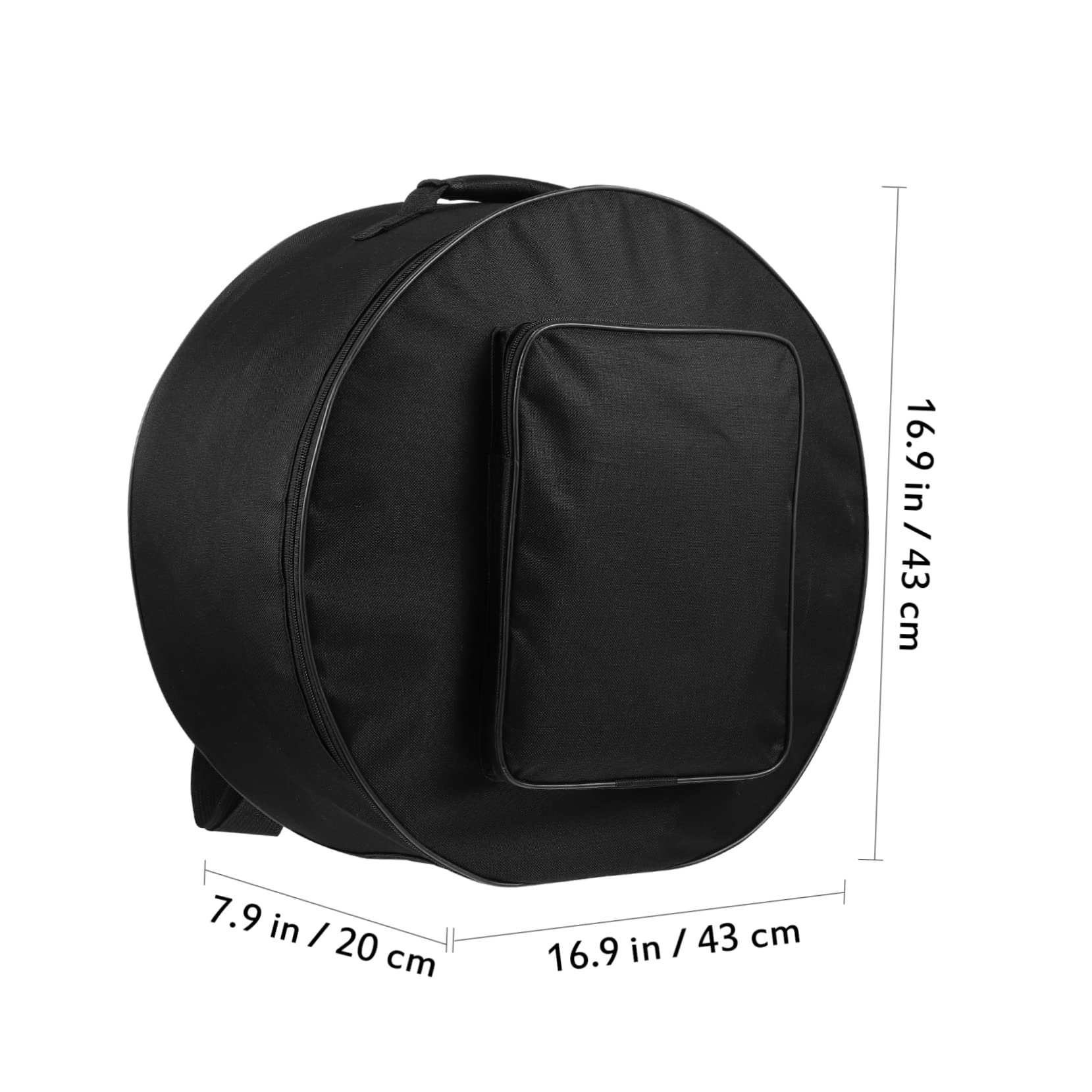 Yardwe Snare Drum Bag Dual Use Shoulder and Hand Carry Drum Storage Bag Portable Drum Cases for Gigs and Marching Band