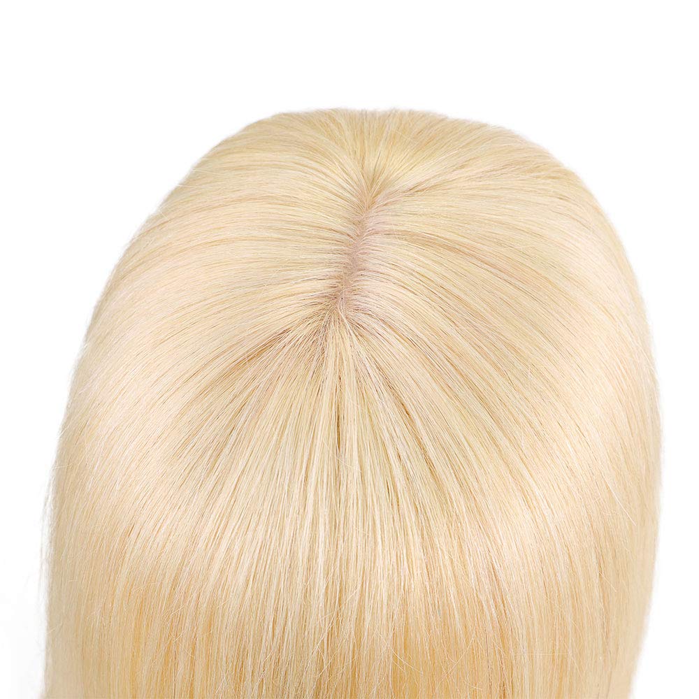 blonde wig topper