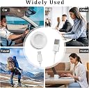 Zitel Charger Compatible with Huawei Watch FIT 4 / FIT4 Pro Smartwatch, Magnetic Dock USB Charging Cable (100cm,White) gallery image