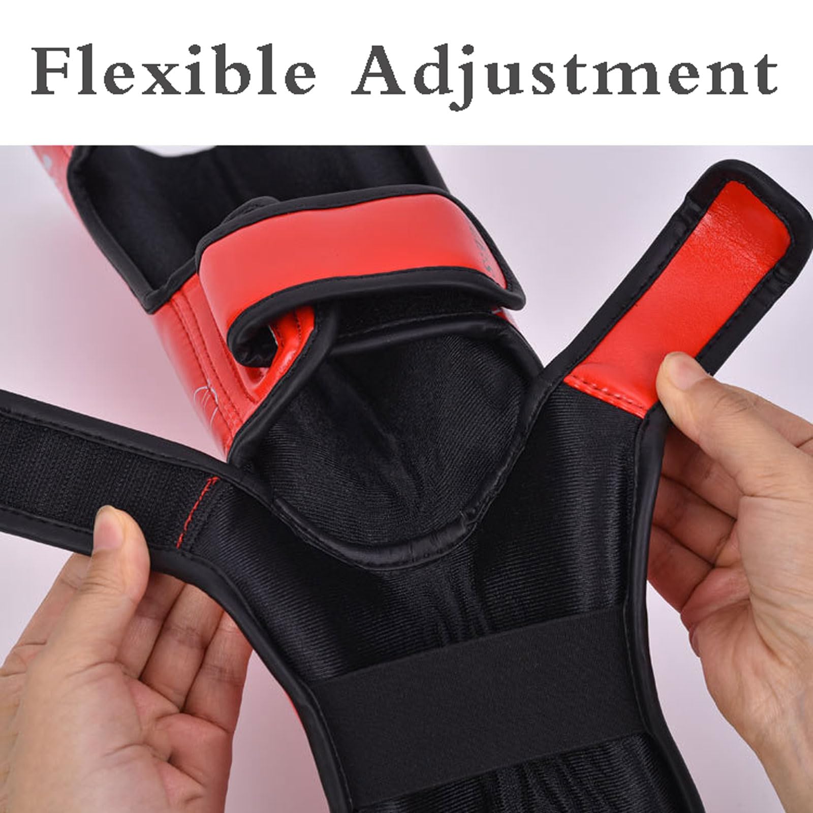 Protège Tibia Boxe Thaï Chaoyilian - Protection Tibia Et Cou-de-Pied Mixte Pour Sports De Combat