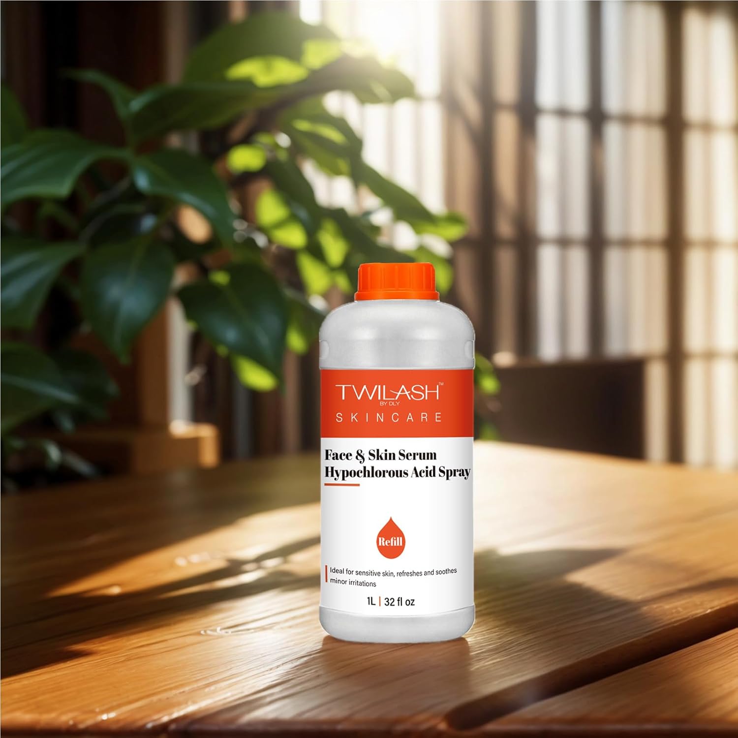 Hypochlorous Acid Spray Refill | HOCl Face & Skin Cleanser | Facial Mist, Acne & Eczema Relief, Tattoo & Piercing Aftercare | Eyelid & Lash Cleanser | Alcohol-Free Toner (32 Fl Oz) - Image 7