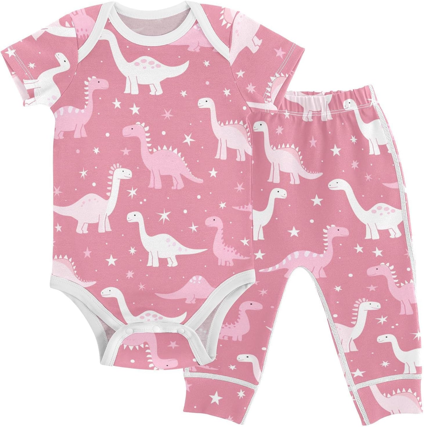 Baby Clothes Set Infant Bodysuits Pants Sets 0-24M For Boys Girls