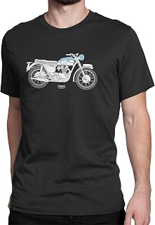 TRIUMPH T120 BONNEVILLE CLASSIC MOTORCYCLE T-SHIRT (SMALL)
