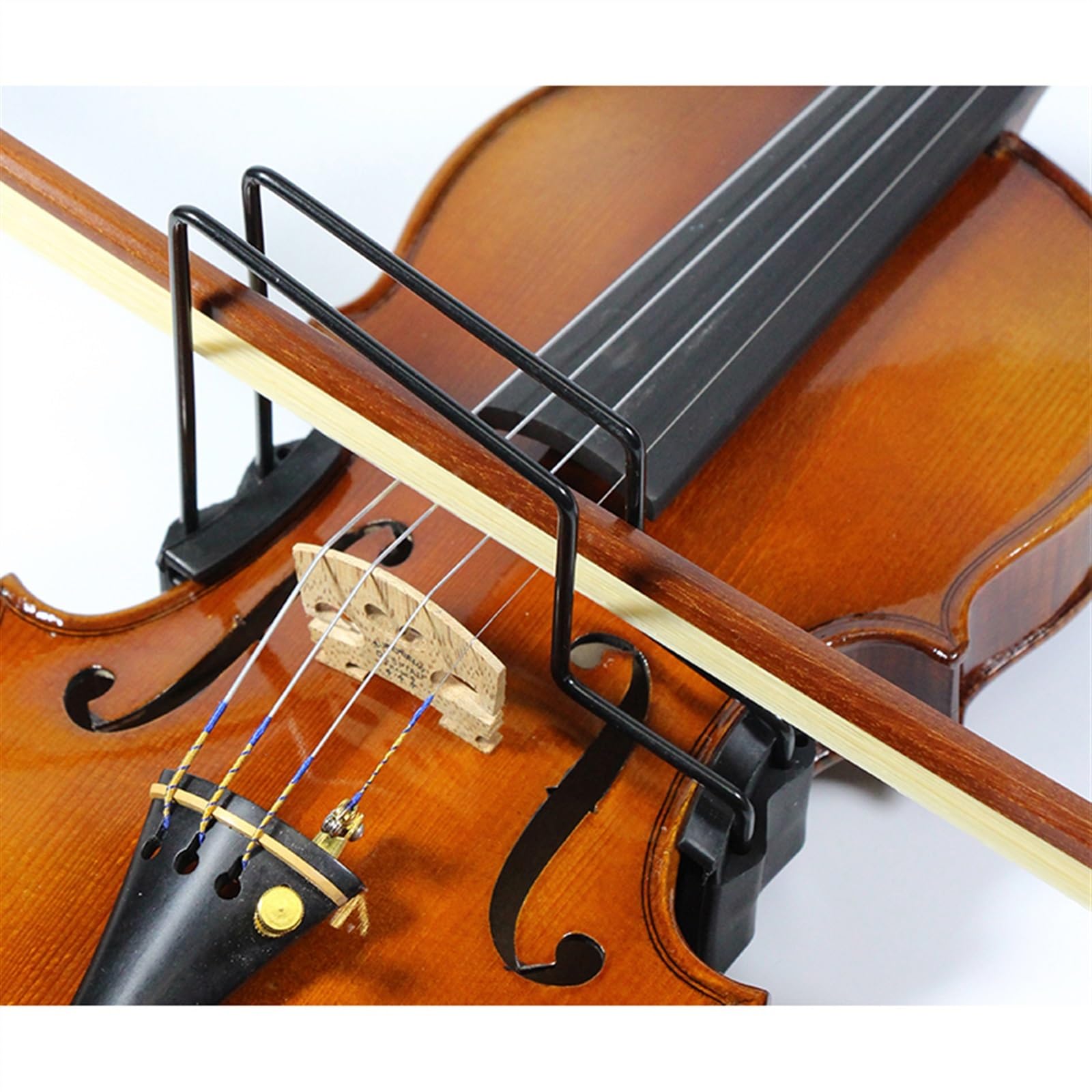 Accesorios para violín Alisador De Arco De Violín Corrector De Arco Soporte De Arco Práctica Arco 1/2/3/4/4(3/4)