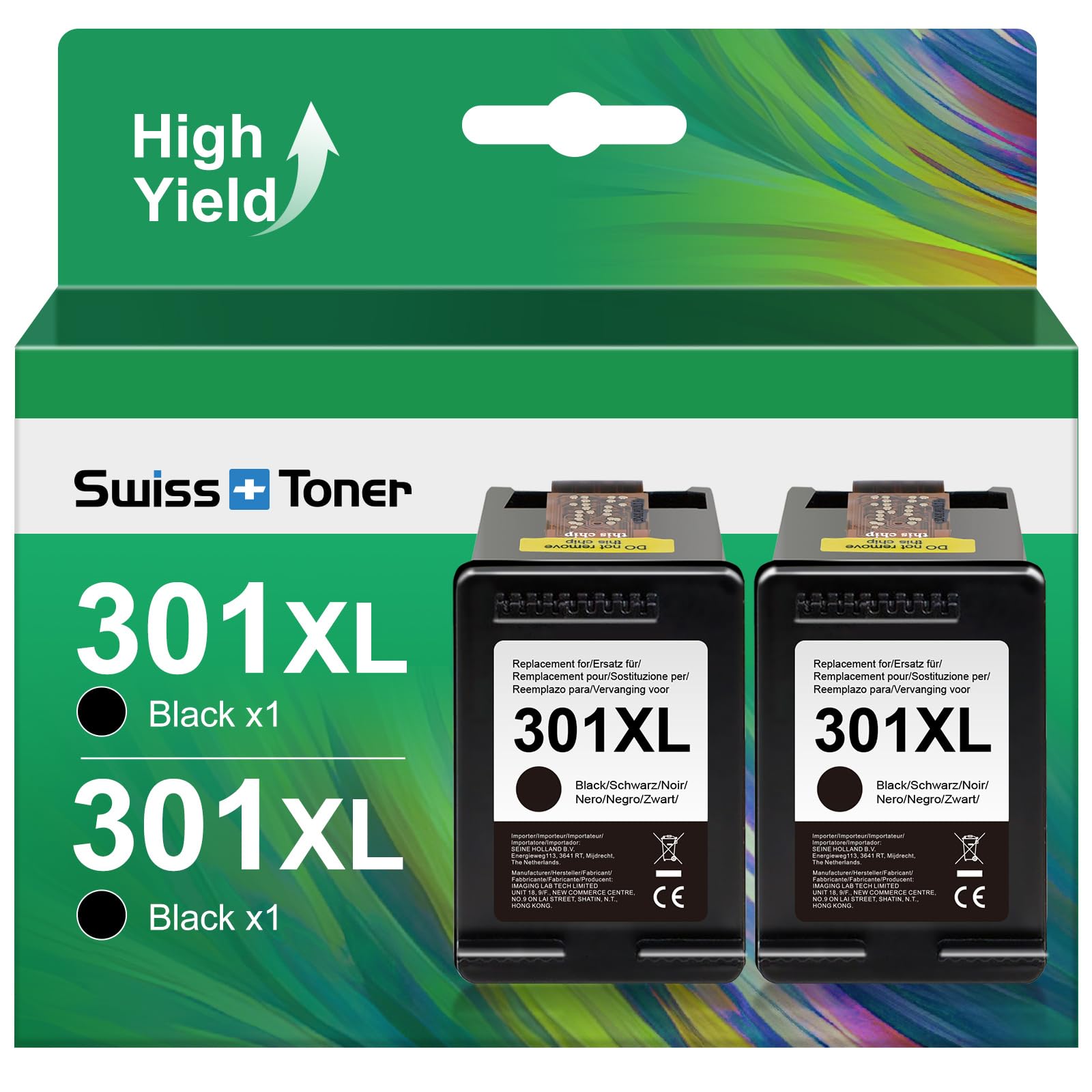 Cartucce Ricostruite Per HP OfficeJet 2 Cartucce Inchiostro 61XL - Foto 3