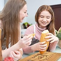 Vista 6 de Tabla de charcutería de tiburón de 13 pulgadas Tablas de cortar hechas a mano Tabla de bambú Grabado con láser Tabla de cortar de tiburón