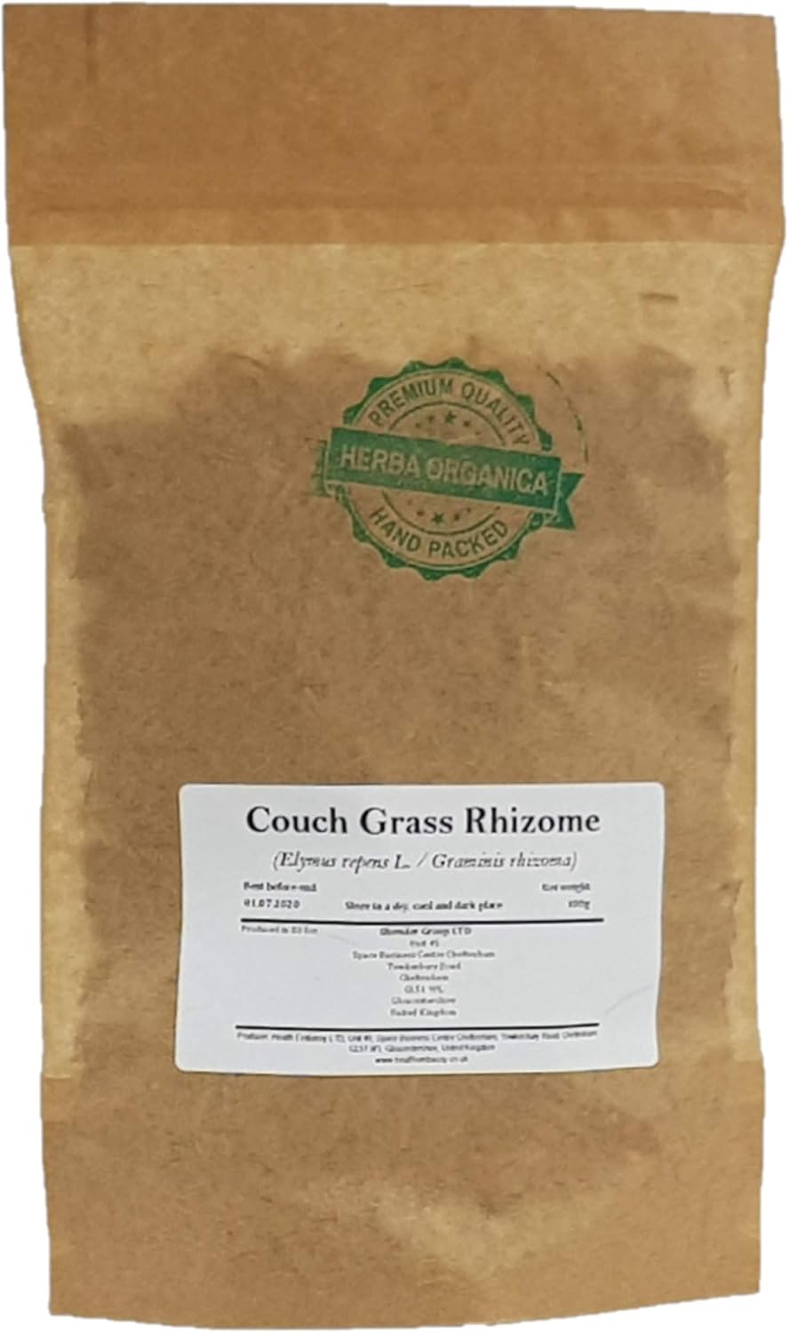 Herba Organica Couch Grass Rhizome - Elymus Repens L - Herbal Tea (100g)