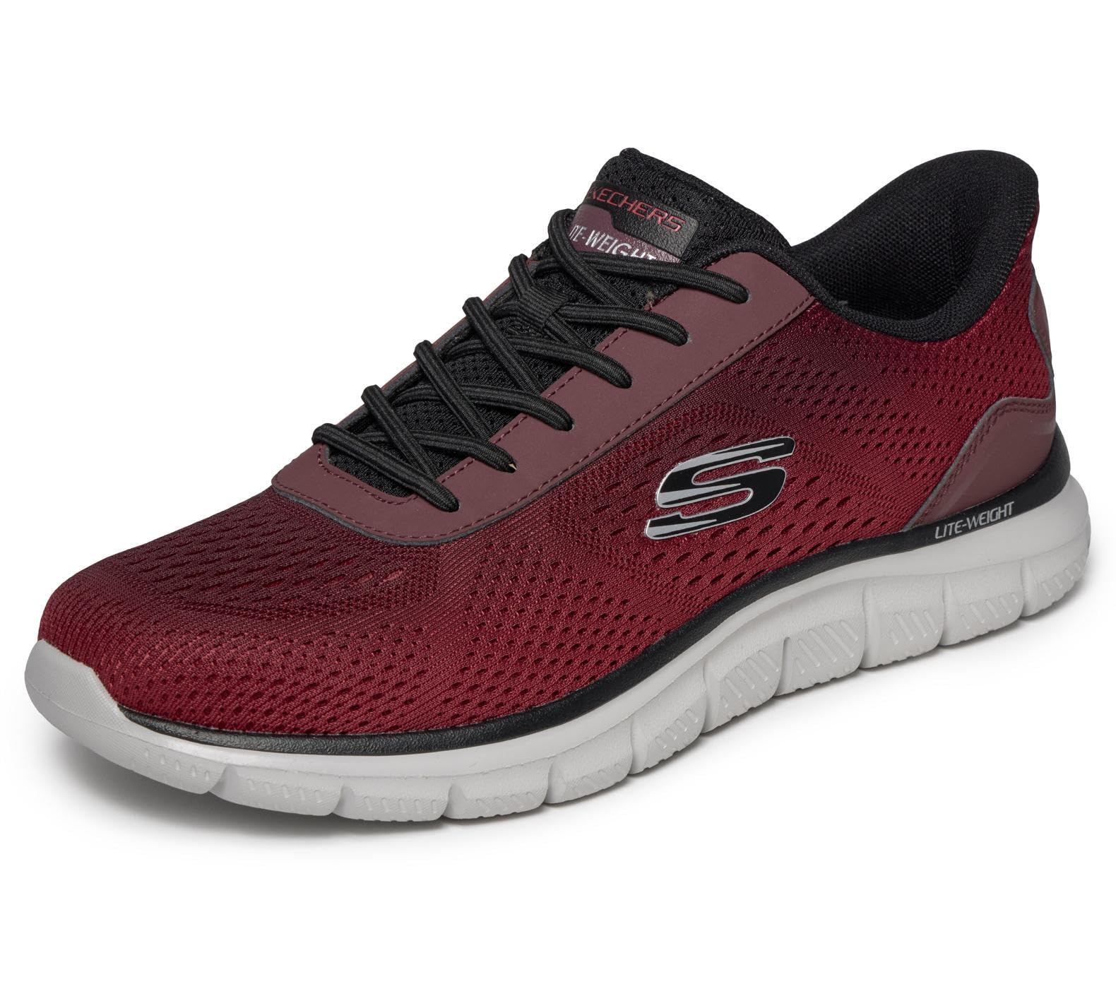 Skechers Herren Track Revno Slip-InTurnschuhe
