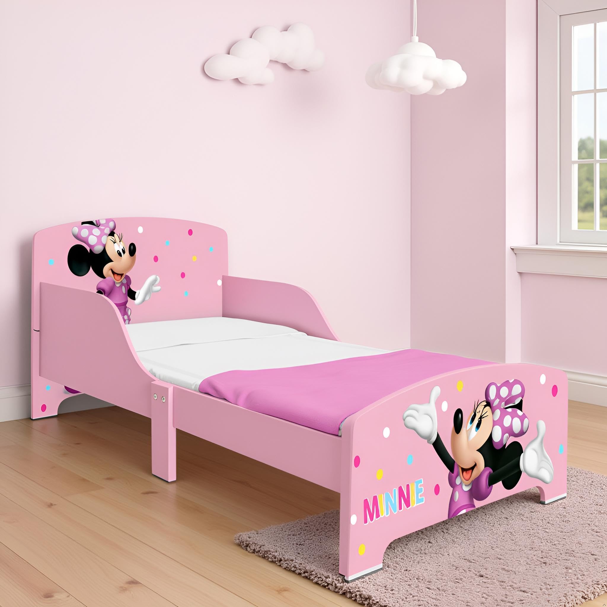 Minnie Letto rosa topolino per bambini