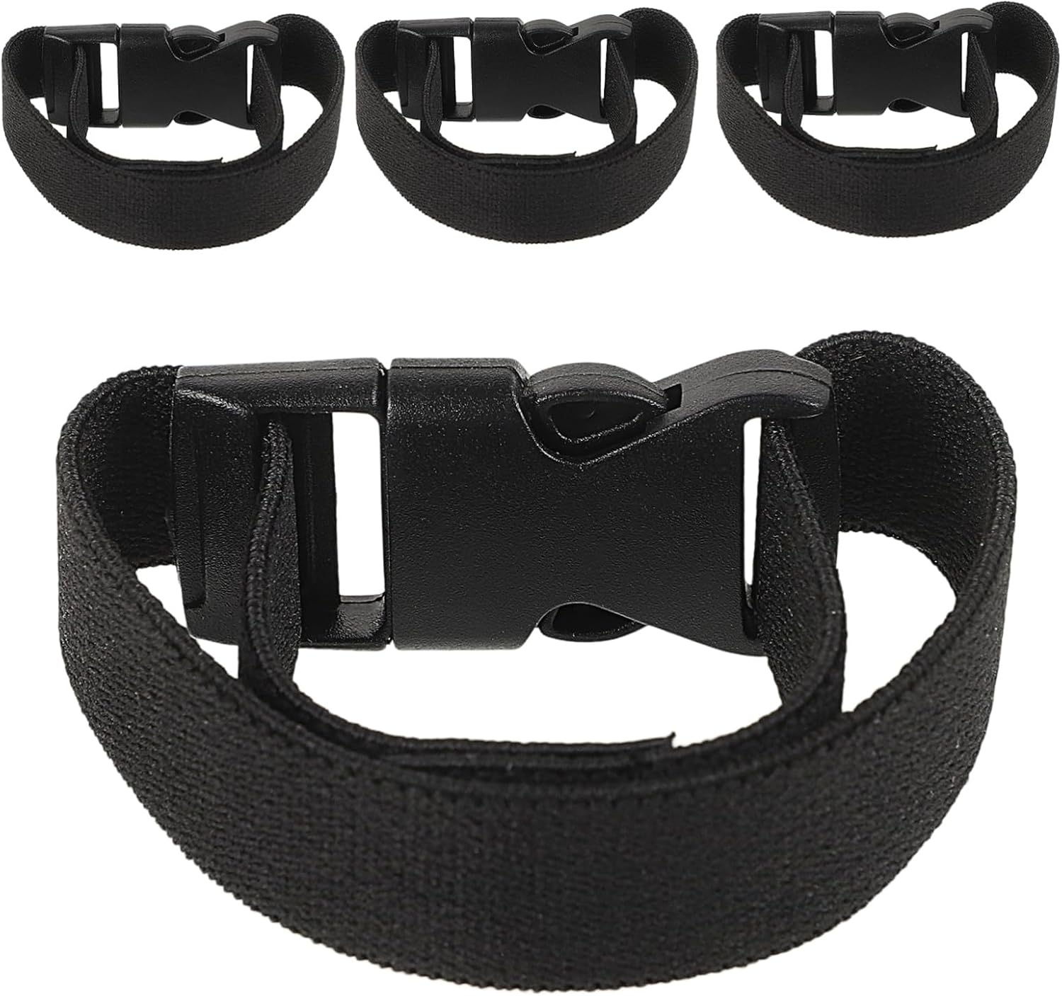 4 Pack Adjustable Elastic Fixed Straps for Backpack Stuffed Animals