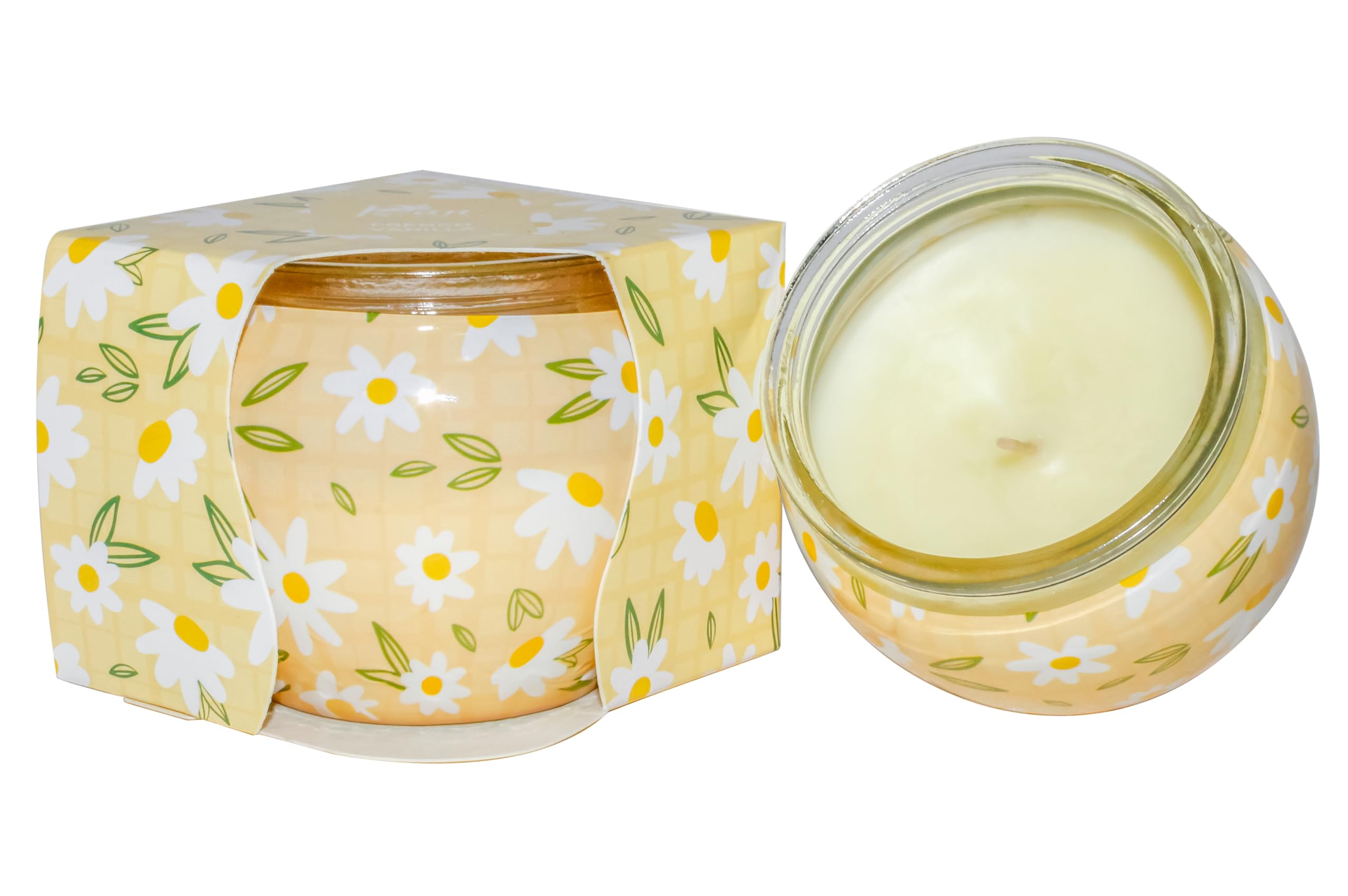 PAN AROMASShrink Sleeves Candle MD - French Vanilla