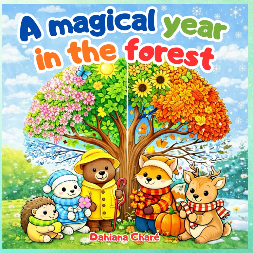 A Magical Year in the Forest: Coloring adventures with our forest friends for every season and celebration (Friends of the Forest: A World to Color)
