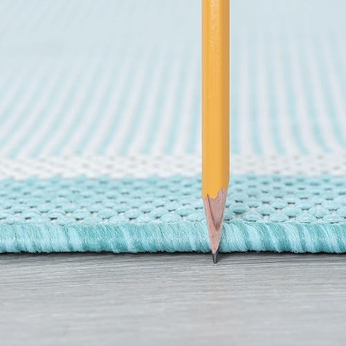 Miniatura 3 de Alfombra de pasillo para interiores y exteriores, 3 x 10 pies, resistente al agua y a la decoloración, para patio, terraza, porche, entrada,