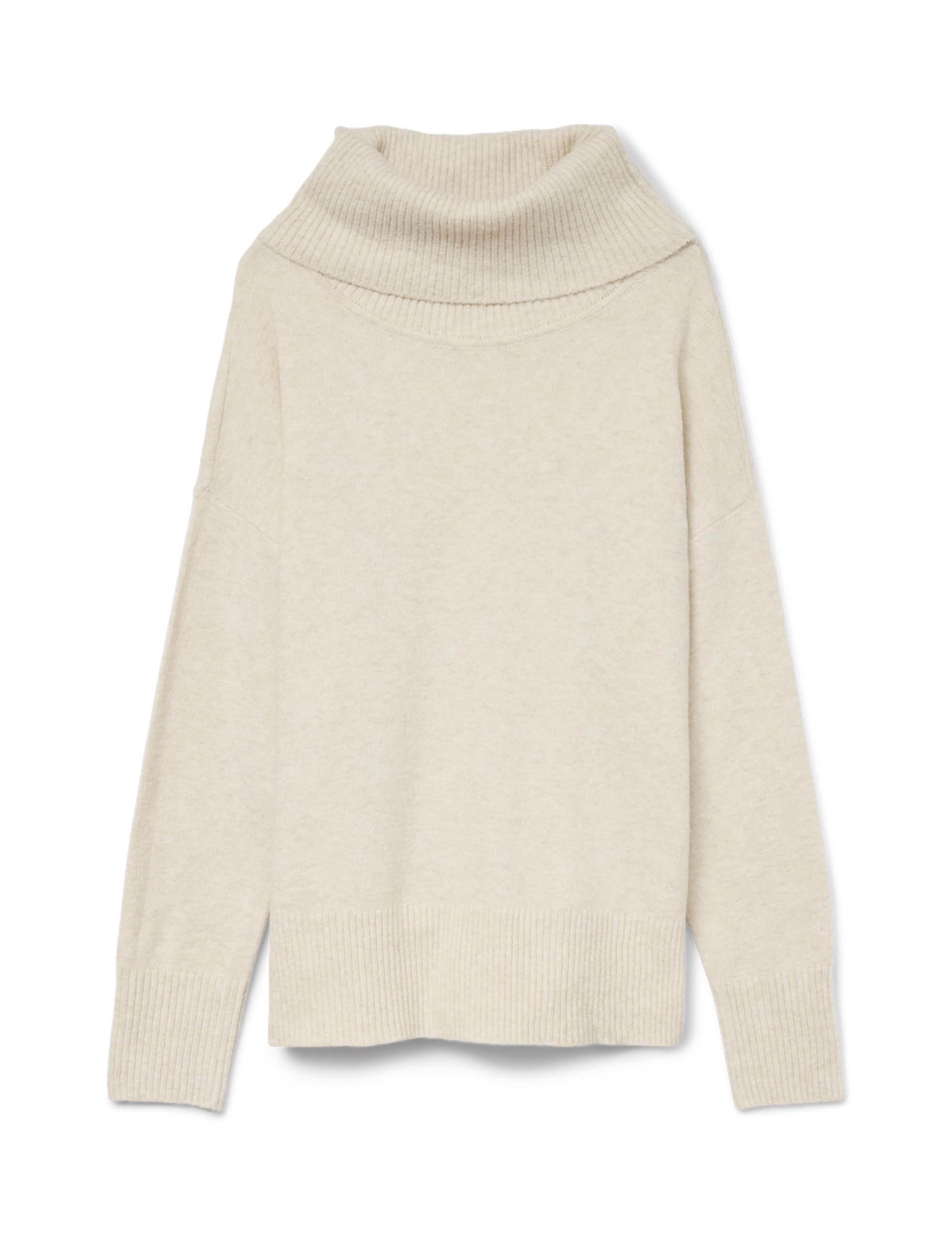 Vero Moda Womens Vmdoffy Cowlneck Blouse Ga Noos Pullover Sweater, Birch, S UK