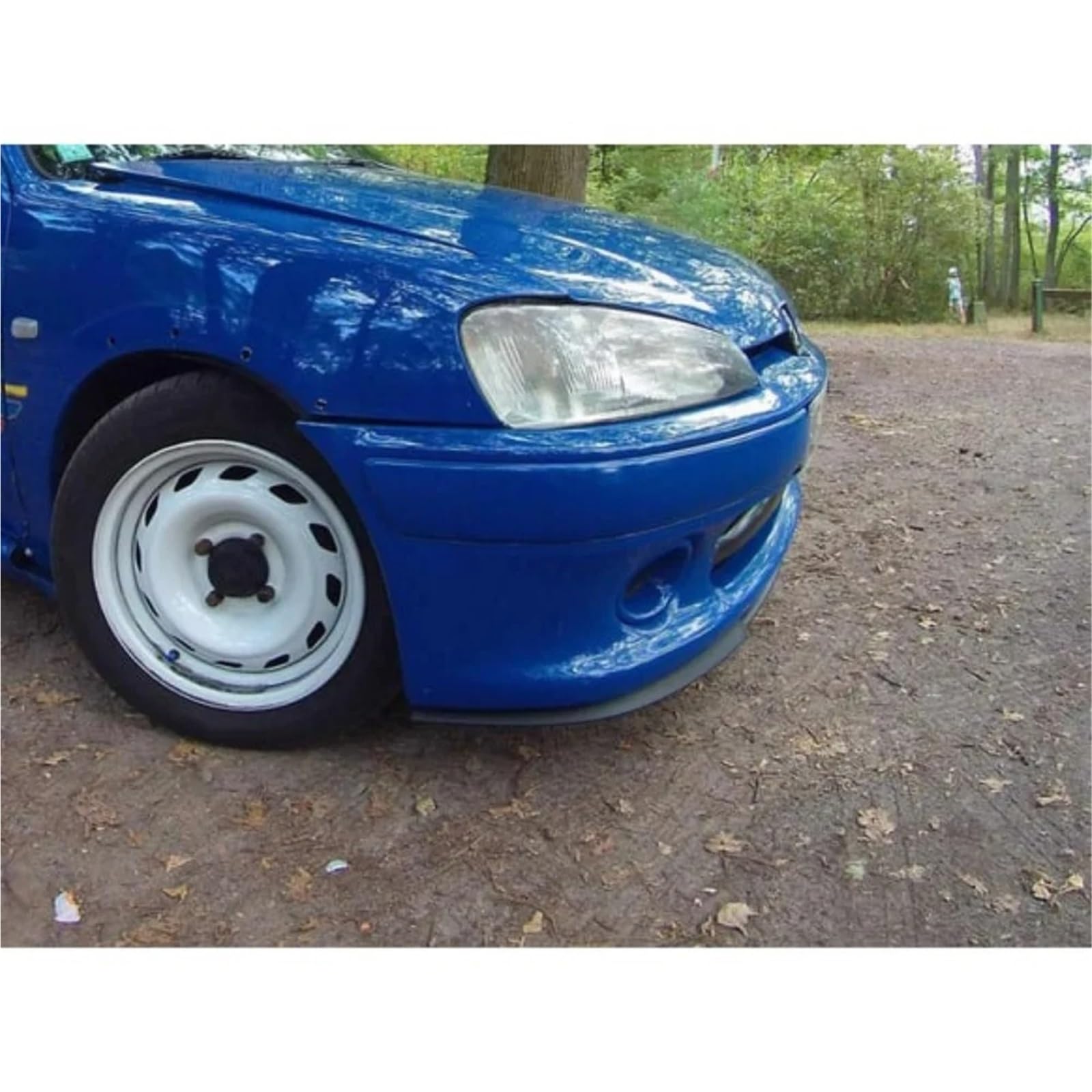Auto Labbro Spoiler 3 Pezzi Spoiler ANTERIORE PARAURTI Body Kit Tuning Sport Protector Per Peugeot 306