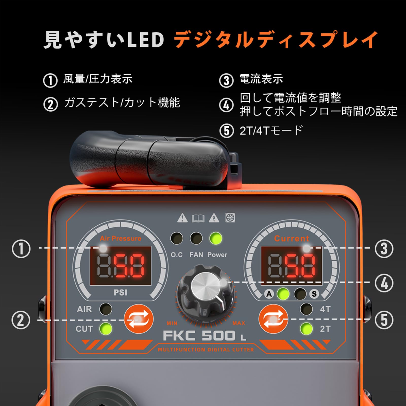 Amazon | FEIFANKE プラズマカッター 100v/200v兼用 最大切断厚25mm