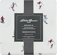 Vista 203 de Eddie Bauer - Full Sheets, Cotton Flannel Bedding Set, Brushed For Extra Softness, Cozy Home Decor (Dog Friends, Full)