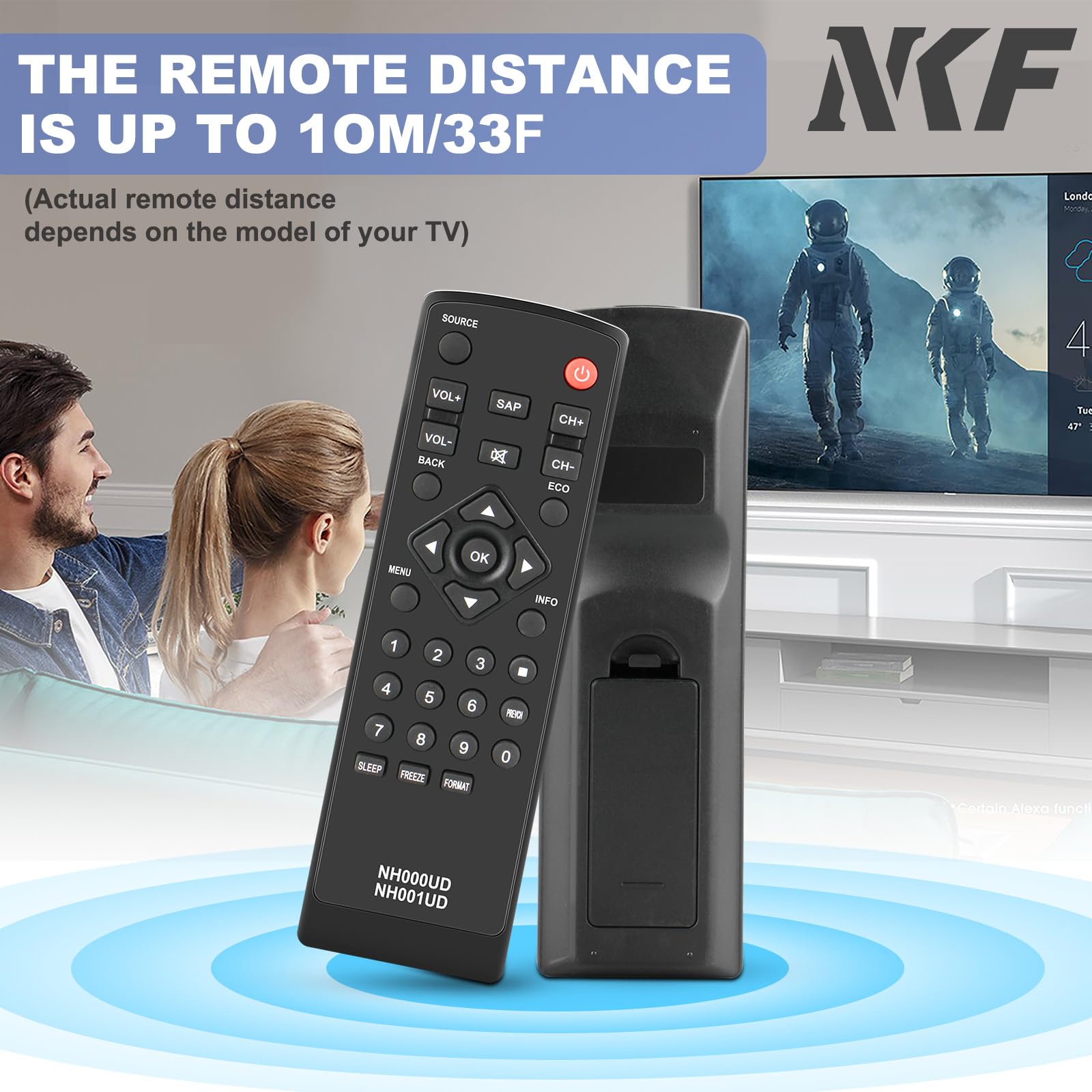 NH000UD Telecomando Sostitutivo LED HD Smart TV Compatibile Con - Foto 8